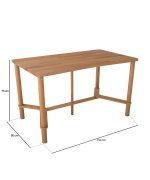 Ardıç Çalışma Masası | 110cm - Görsel 5