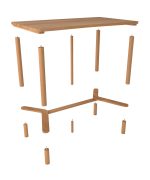 Ardıç Çalışma Masası | 110cm - Görsel 4