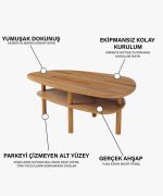 Elera Orta Sehpa | 105cm - Görsel 5