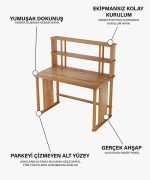 Nivo Çalışma Masası | 120cm - Görsel 6