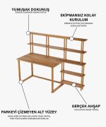 Naya Çalışma Masası | 180cm - Görsel 6