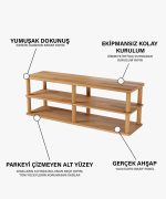 Vira Bench | 100cm - Görsel 5