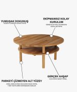 Sirius Orta Sehpa | 84cm - Görsel 5