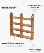 Runar Kitaplık | 155cm - Görsel 5