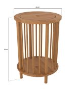 Çiğdem Çok Amaçlı Sepet | 44cm - Görsel 4