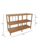 Defne Kitaplık | 76cm - Görsel 4