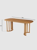 Fagus Yemek Masası | 190cm - Görsel 4