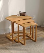 Firuze Zigon Sehpa | 54cm - Görsel 2