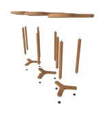 Glayör Zigon Sehpa | 55cm - Görsel 5