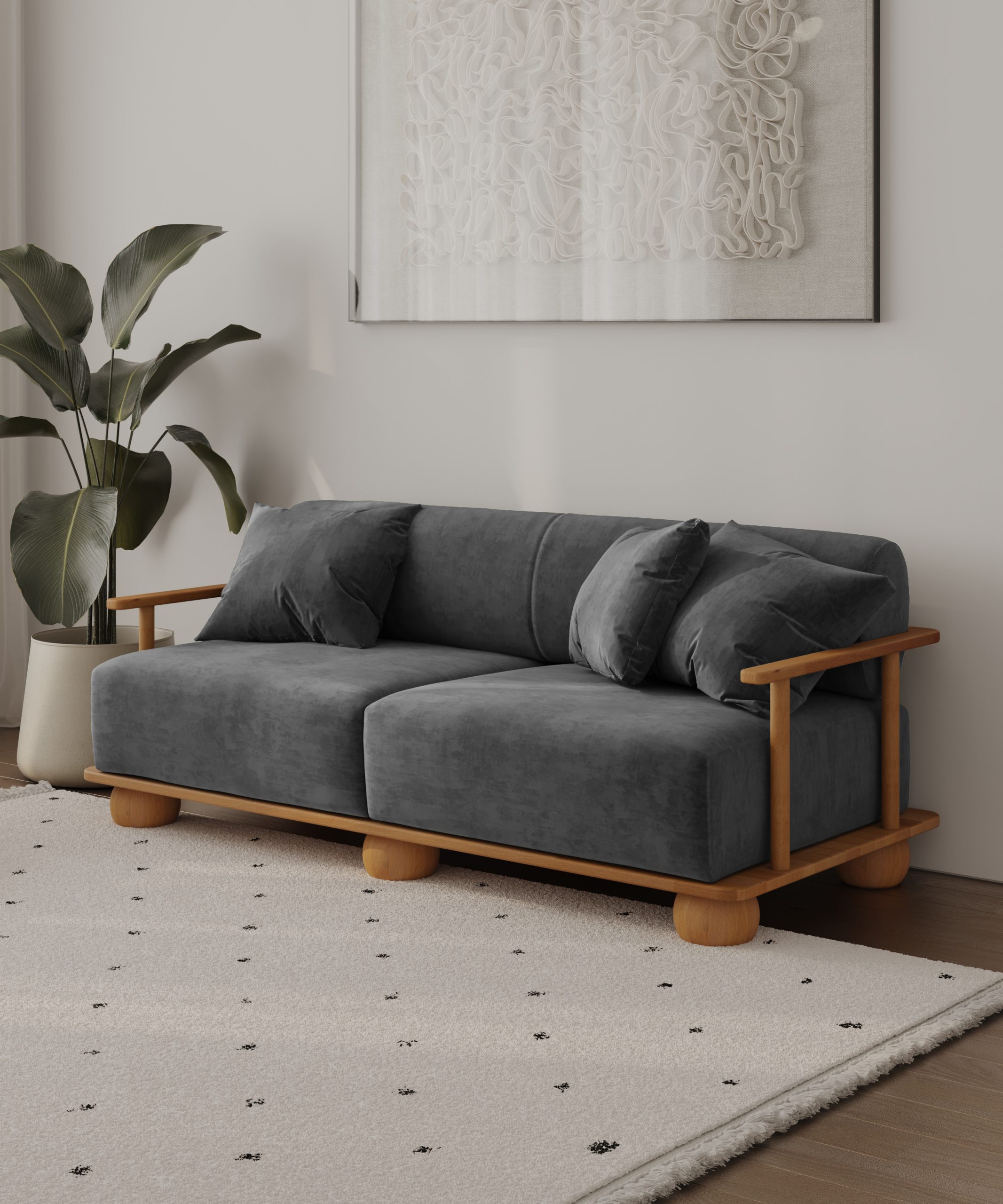 gri-scaled-1.jpg Lumos Üçlü Koltuk | 200cm - Görsel 1