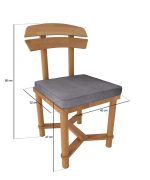 Anemon Sandalye Model 2 | 45cm - Görsel 3