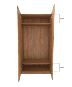 Kızılcık Gardırop | 90cm - Görsel 7