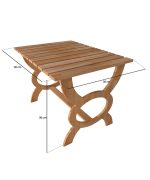 Krizant Tabure | 35cm - Görsel 6