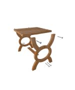 Krizant Tabure | 35cm - Görsel 5