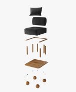 Lumos Tekli Koltuk | 80cm - Görsel 3