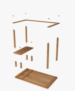 Leor Çalışma Masası | 150cm - Görsel 4