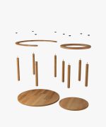 Maris Zigon Sehpa | 80cm - Görsel 3