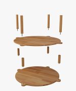 Alma Orta Sehpa | 96cm - Görsel 3