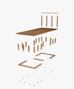 Vega Tek Kişilik Karyola | 200cm - Görsel 3