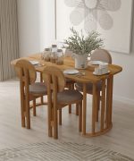 Lume Yemek Masası Takımı | 140cm