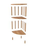 Manolya Köşe Kitaplık | 44cm - Görsel 3