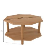 Menekşe Orta Sehpa | 80cm - Görsel 4