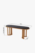 Fagus Bench | 120cm - Görsel 4