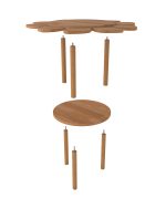 Papatya Fiskos Sehpa | 68cm - Görsel 3