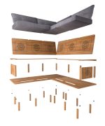 Rezene Köşe Oturma Grubu | 197cm - Görsel 3