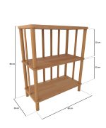 Sardunya Kitaplık | 60cm - Görsel 4