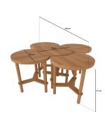 Sarmaşık Orta Sehpa Takımı - Görsel 5