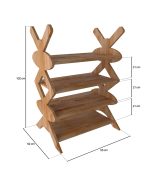 Tavşan Ayakkabılık | 64cm - Görsel 4