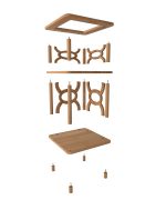 Yengeç Kutu Komodin | 45cm - Görsel 3