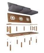 Yengeç Üçlü Koltuk | 195cm - Görsel 9