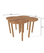 Yonca Orta Sehpa Takımı - Görsel 5