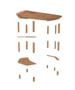 Zambak Çalışma Masası | 145cm - Görsel 4